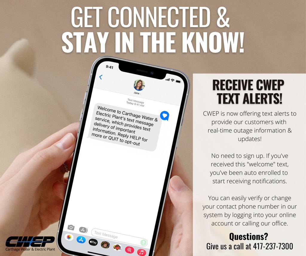 get connected and stay in the know